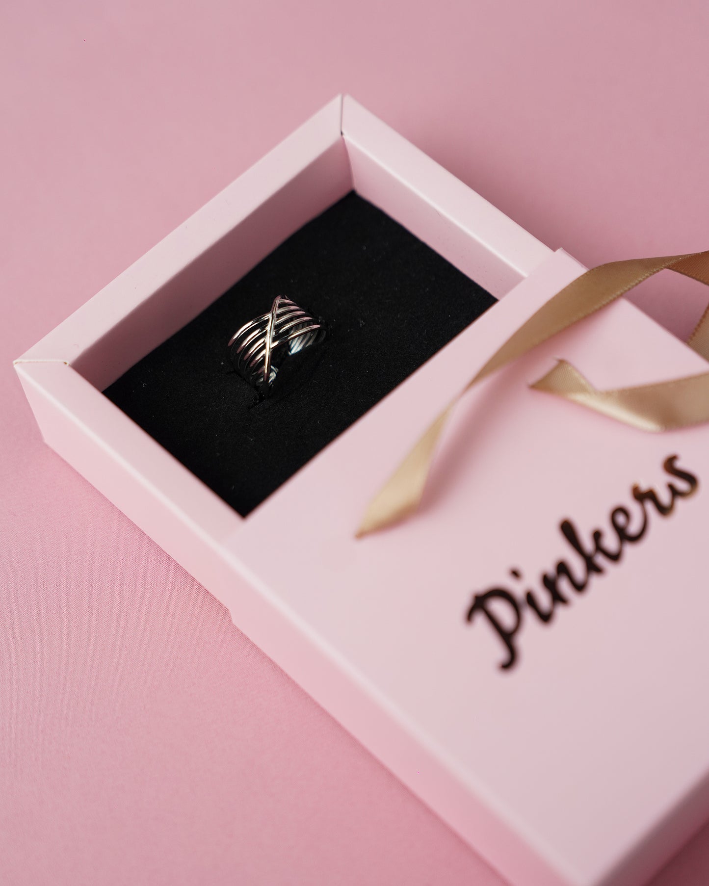 Silver Stride Ring