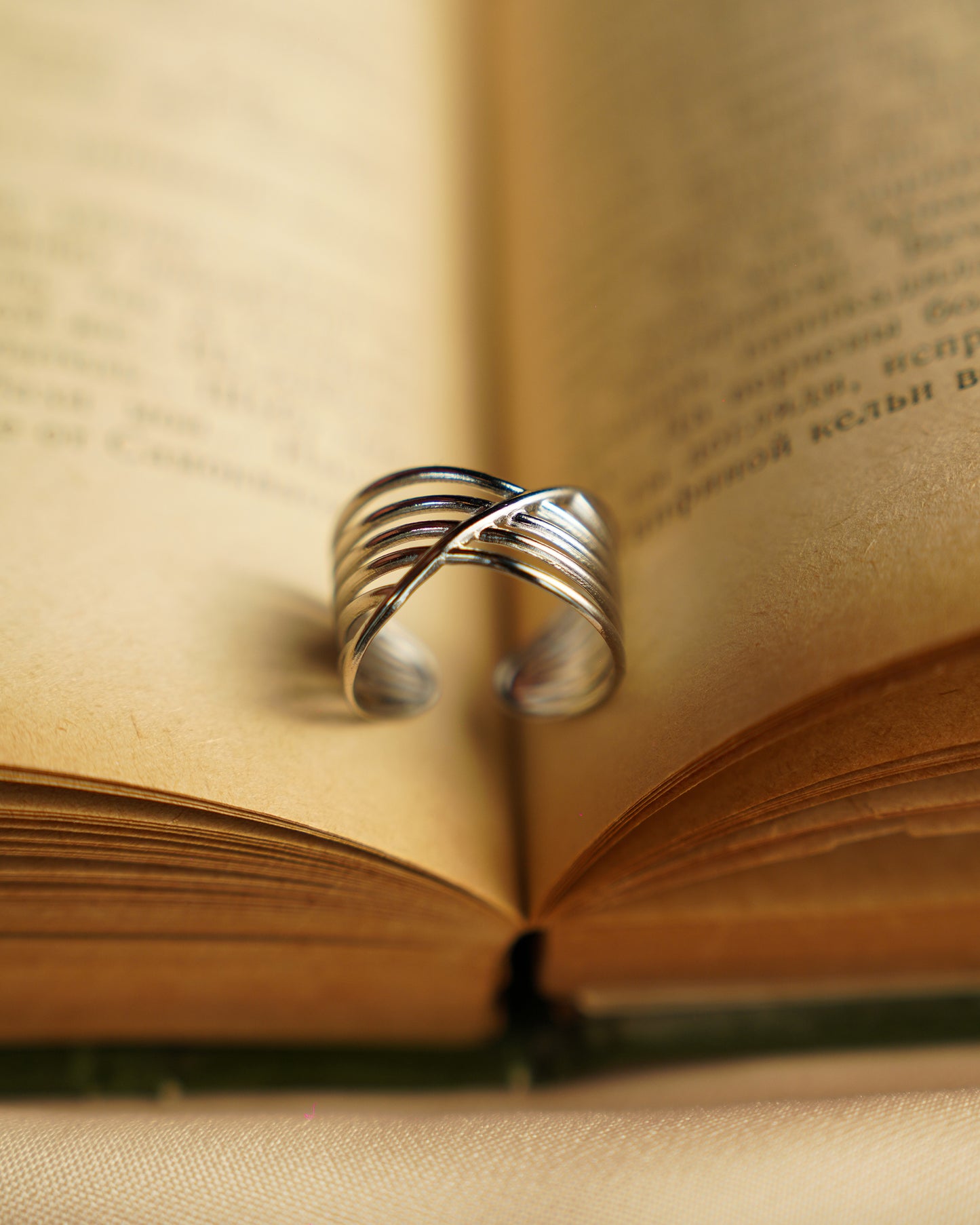 Silver Stride Ring