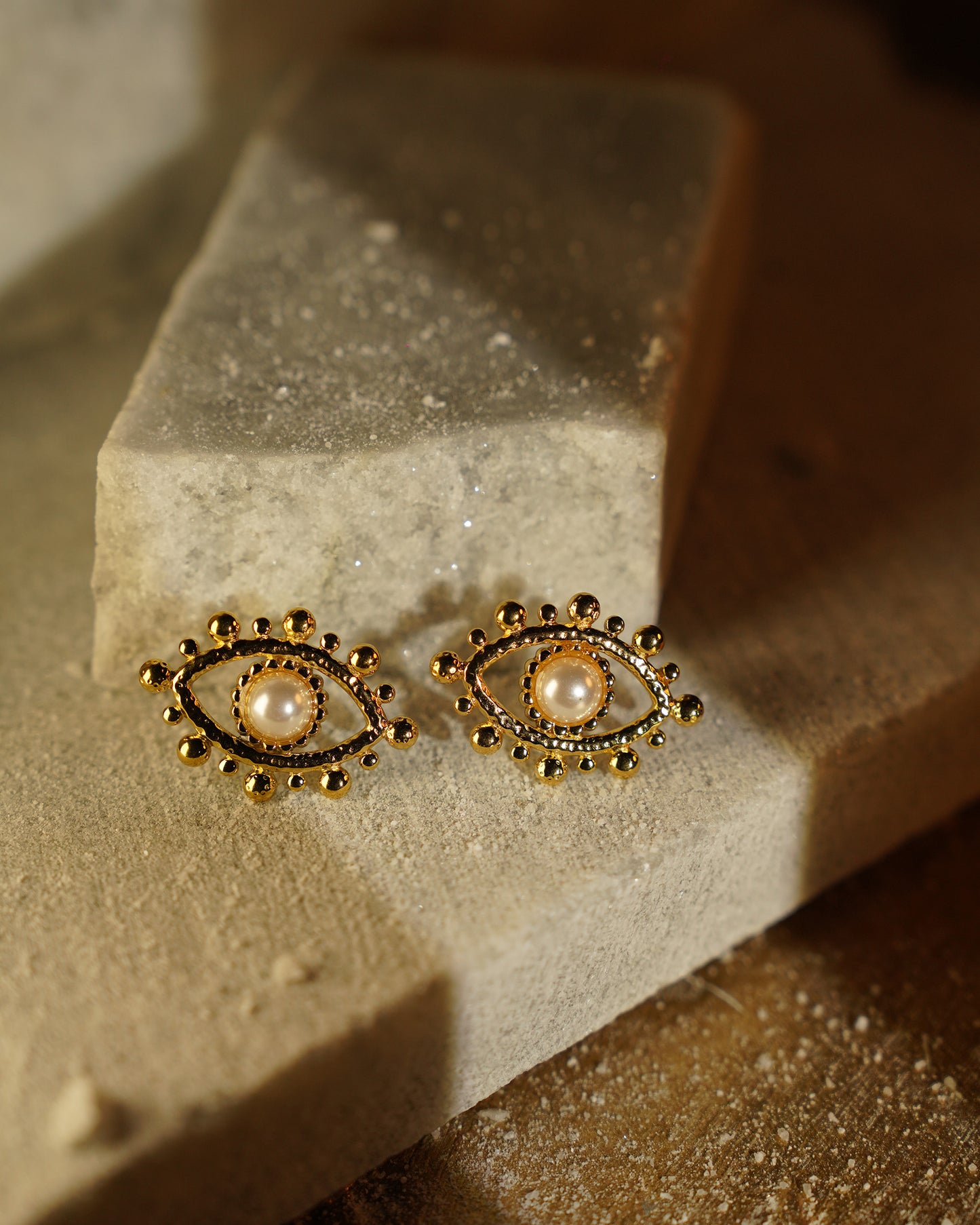 Pearl Eye Studs
