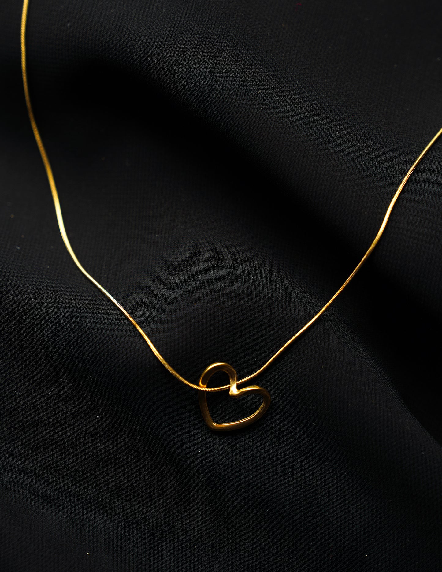 Tender Twist Heart Necklace