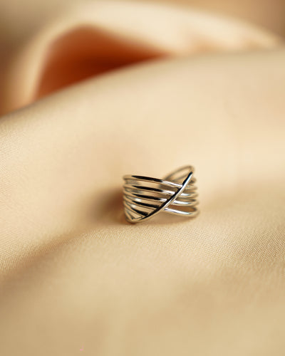 Silver Stride Ring