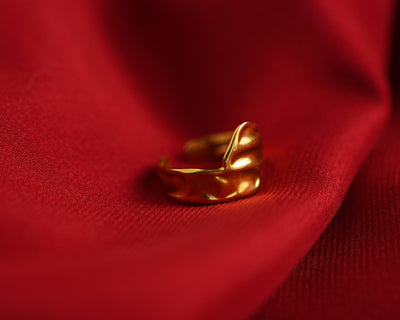 Molten Wave Ring