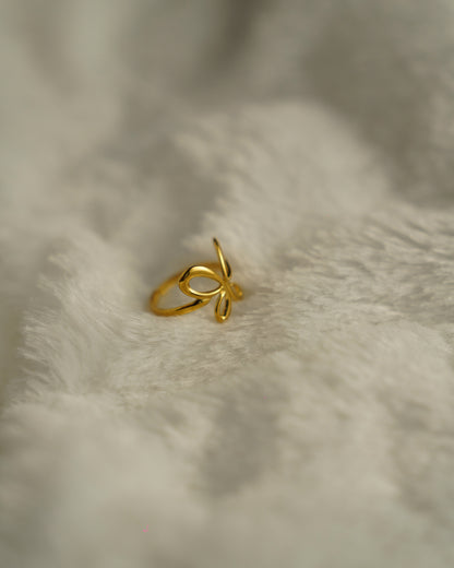 Whispering Butterfly Ring