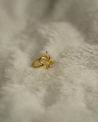 Whispering Butterfly Ring