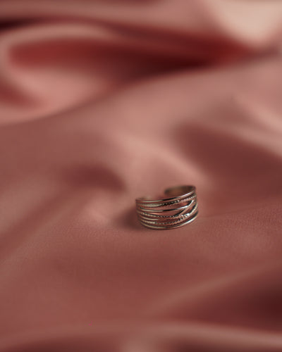 Silver Orbit Ring