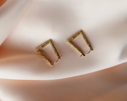 Linear Luxe Earrings (gold)