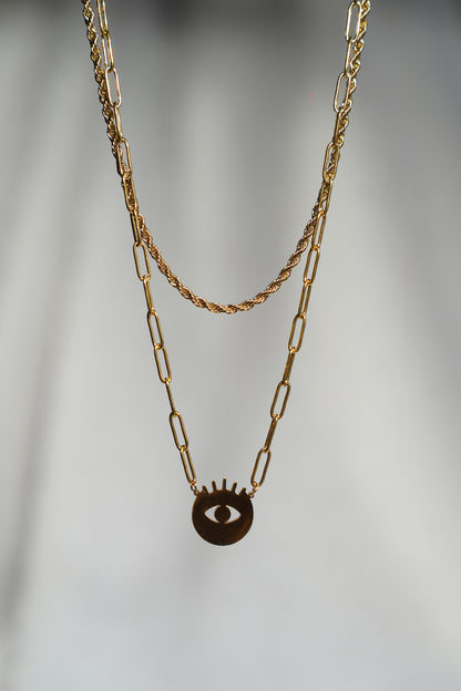Evil Eye Charm Necklace