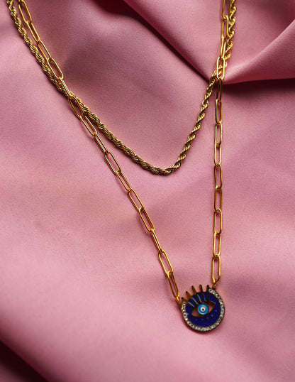Evil Eye Charm Necklace