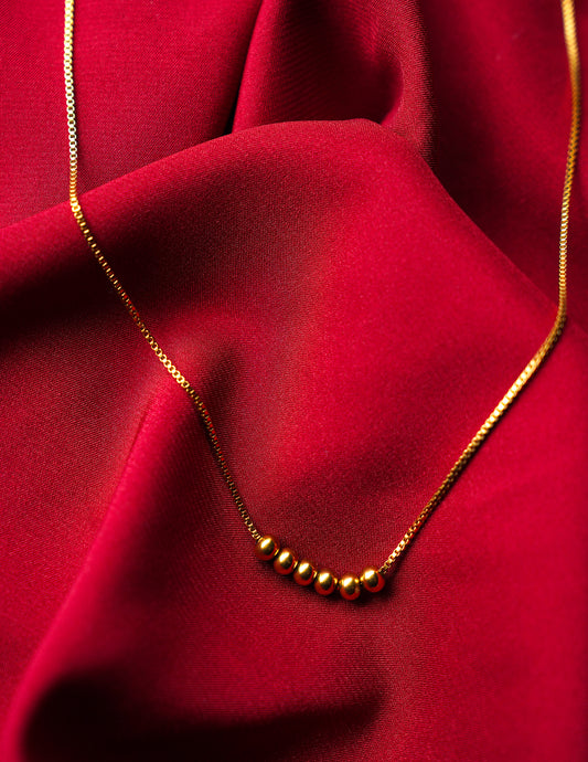Golden Balance Necklace