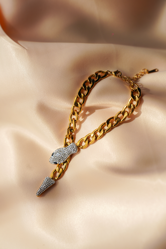 Diamond Python Bracelet