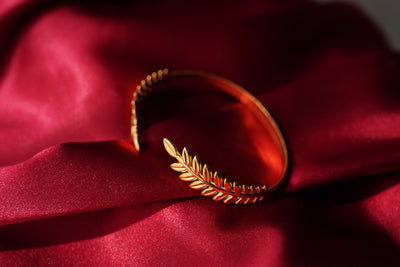 Golden Laurel Cuff