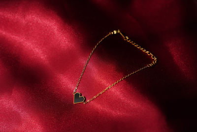 Midnight Heart Bracelet